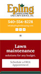 Mobile Screenshot of eplinglandscaping.com